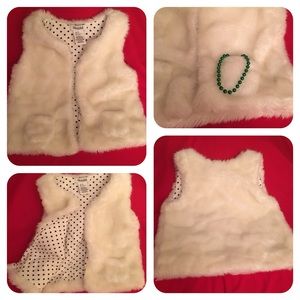 Lilly Wicket • White Fur Vest